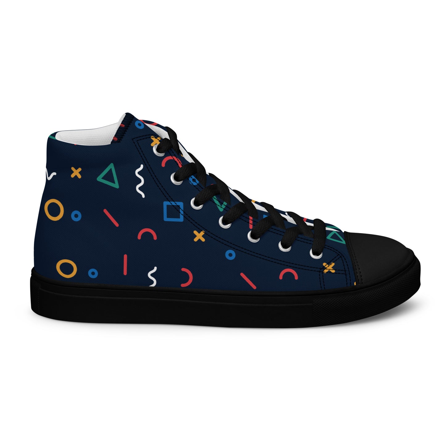 COSMIC Men’s High Top Canvas Shoes