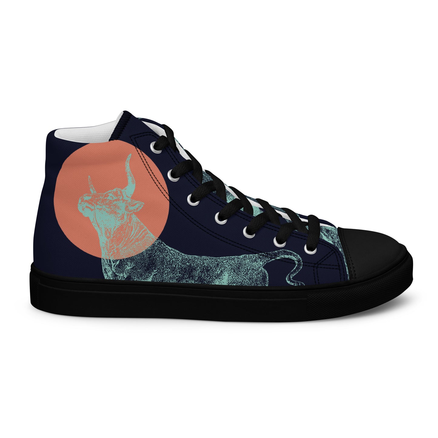 CARPE DIEM Men’s High Top Canvas Shoes