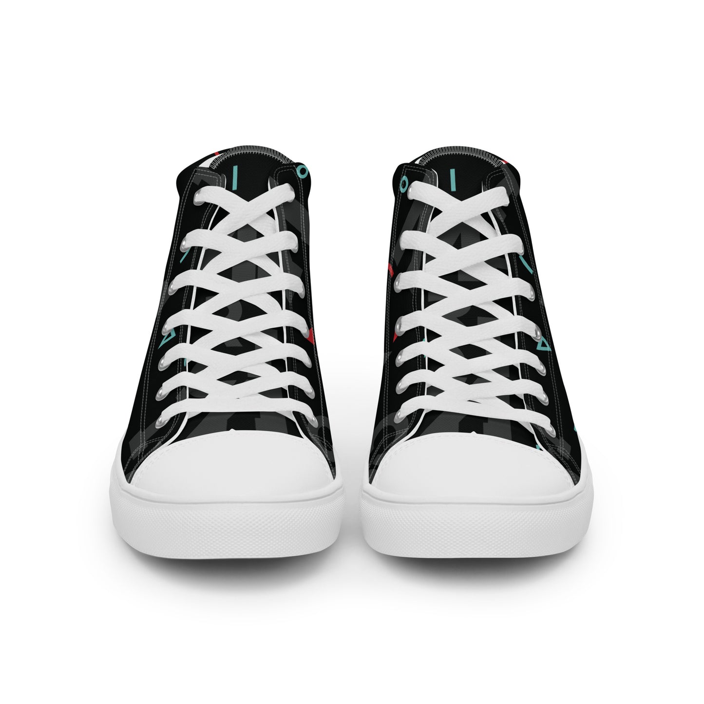 AFRICA IS THE FUTURE Men’s High Top Canvas Shoes