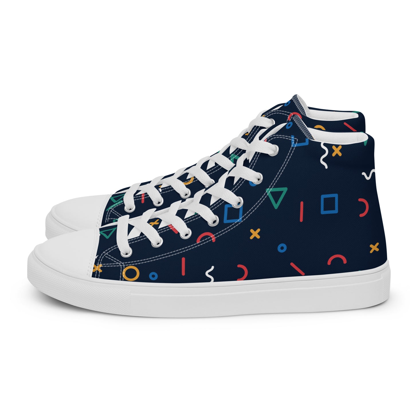 COSMIC Men’s High Top Canvas Shoes