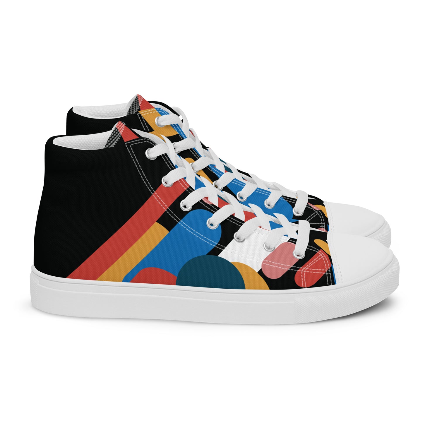 LIGHT STREAK Men’s High Top Canvas Shoes