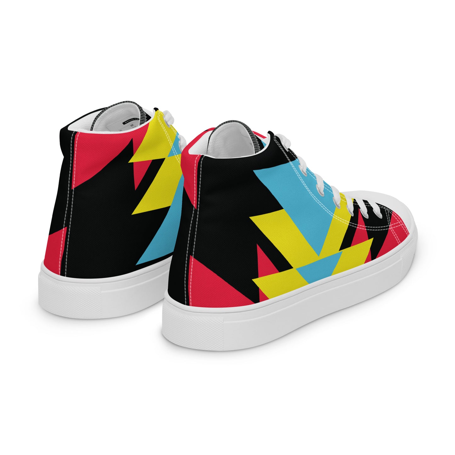 BE BRAVE Men’s High Top Canvas Shoes