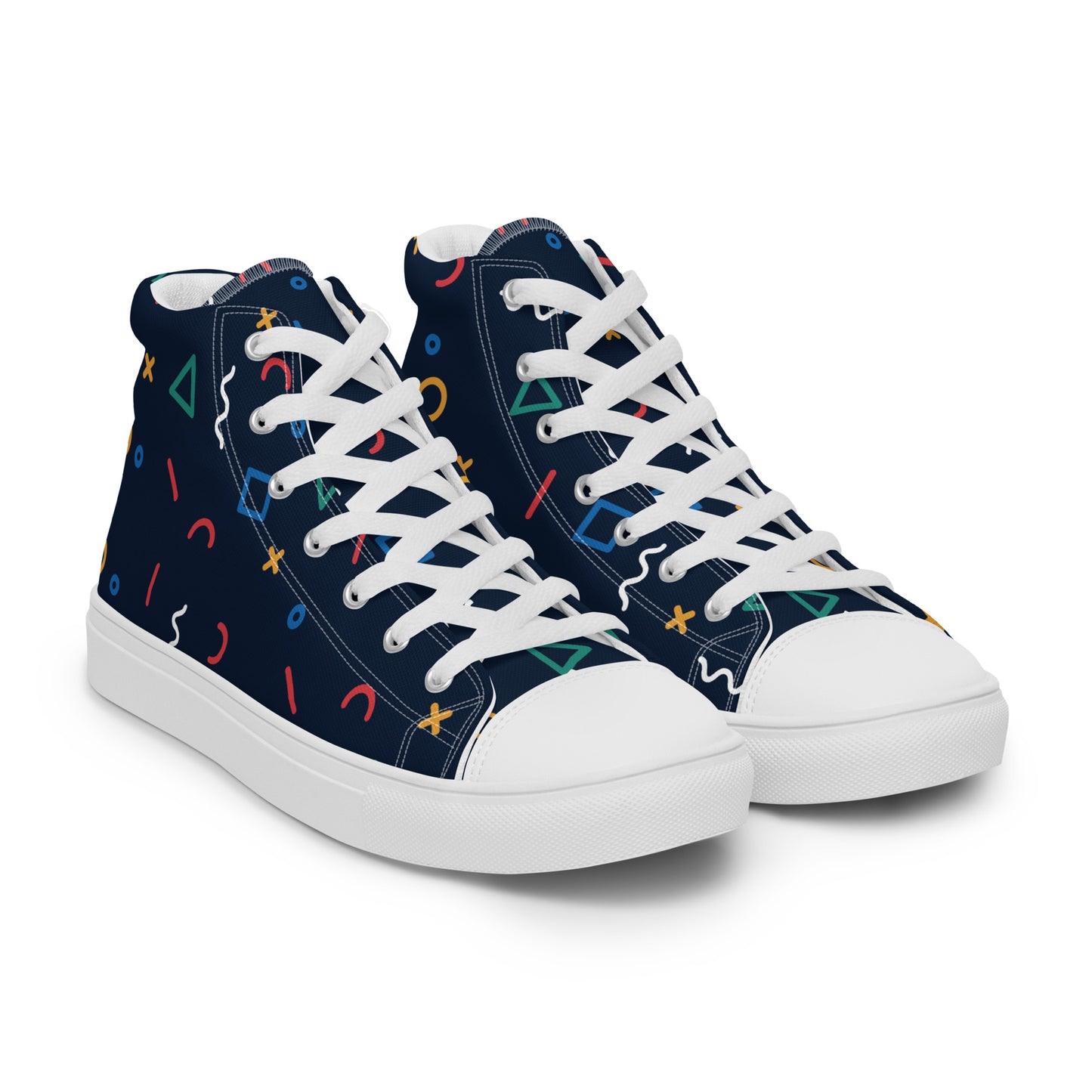 COSMIC Men’s High Top Canvas Shoes