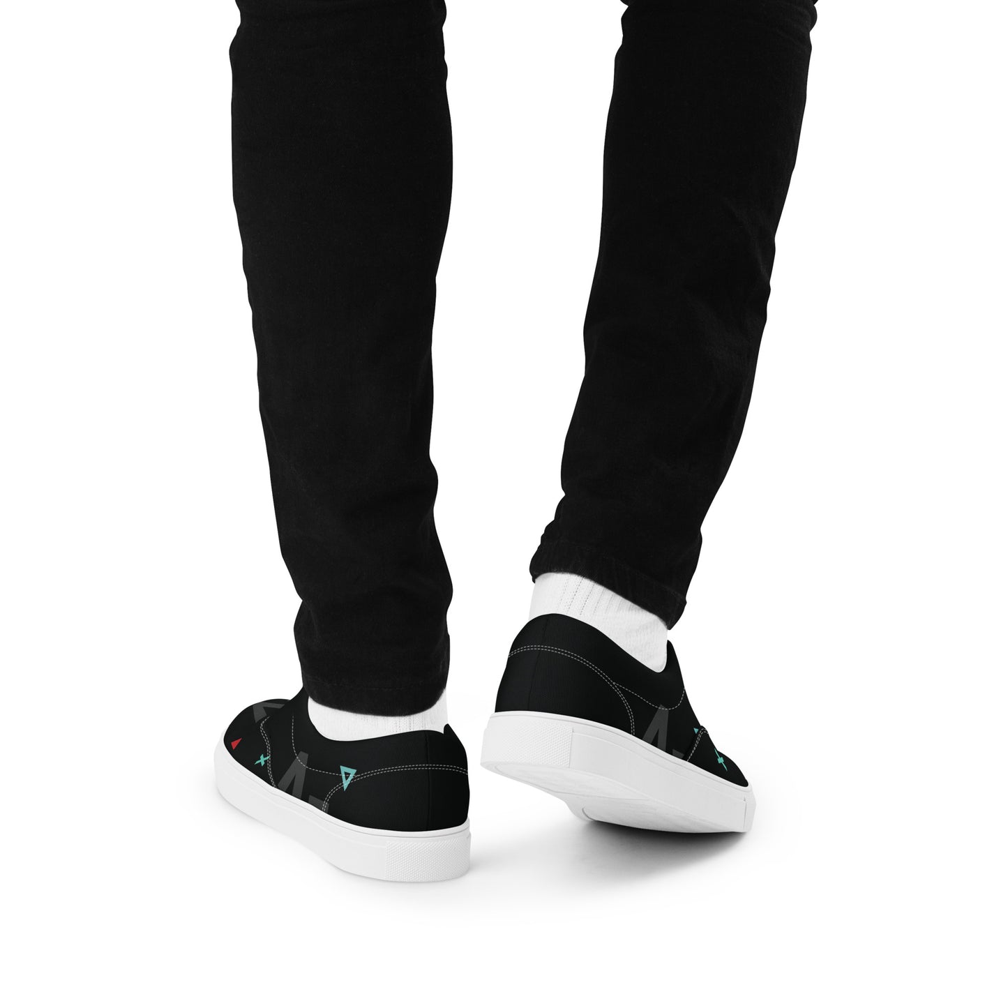 AFRICA IS THE FUTURE Men’s Lace-Up Canvas Shoes - SOULSKY 