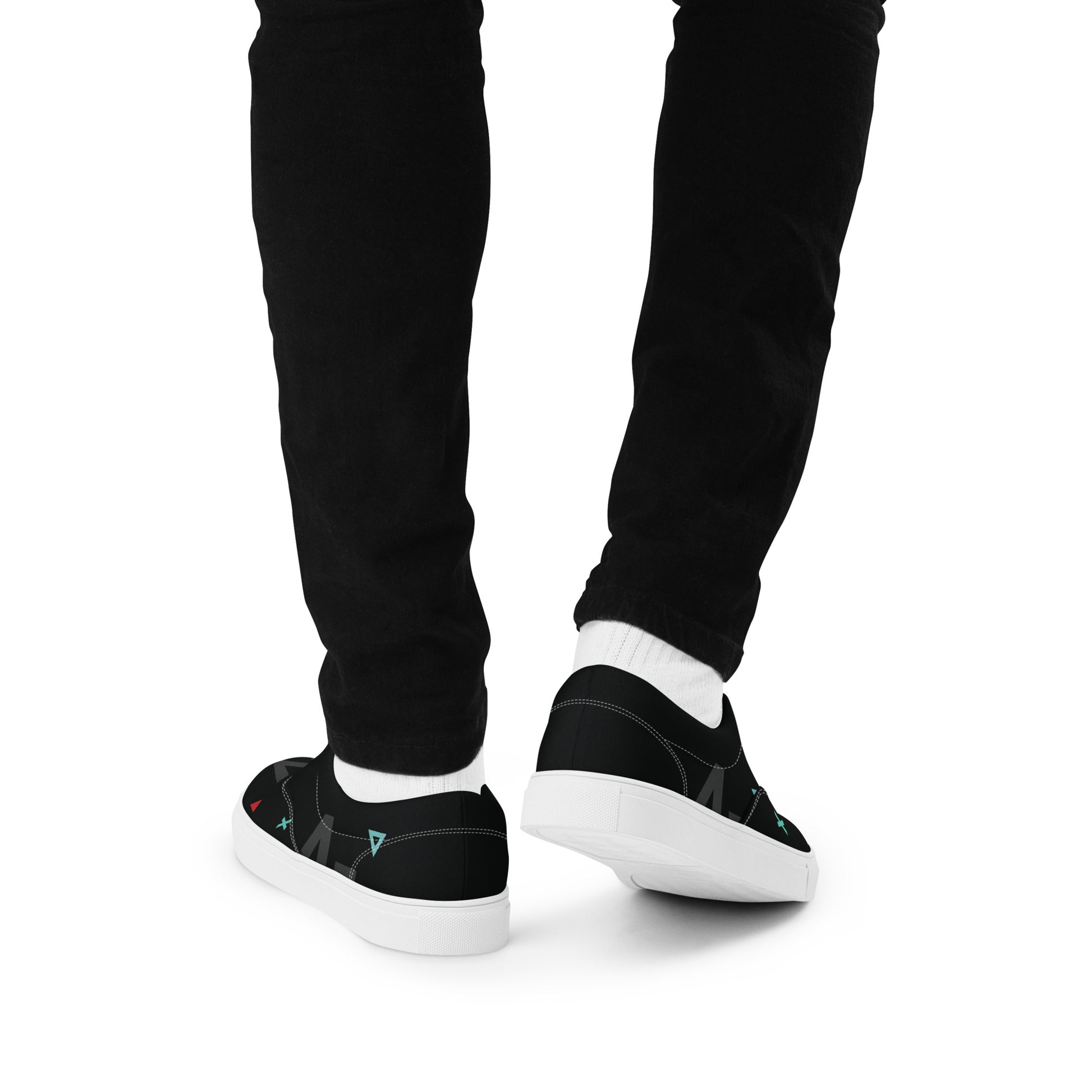 AFRICA IS THE FUTURE Men’s Lace-Up Canvas Shoes - SOULSKY 