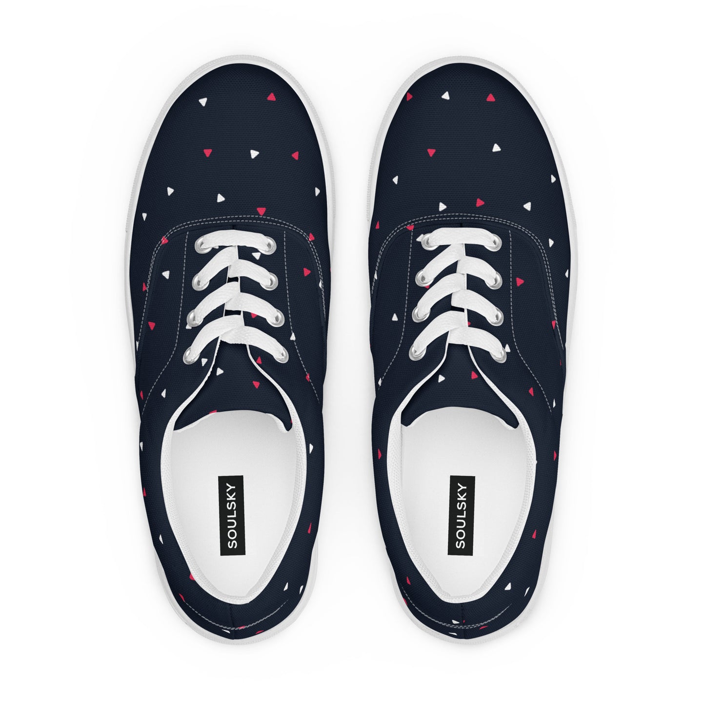 CELEBRATE GOOD TIMES Men’s Lace-Up Canvas Shoes