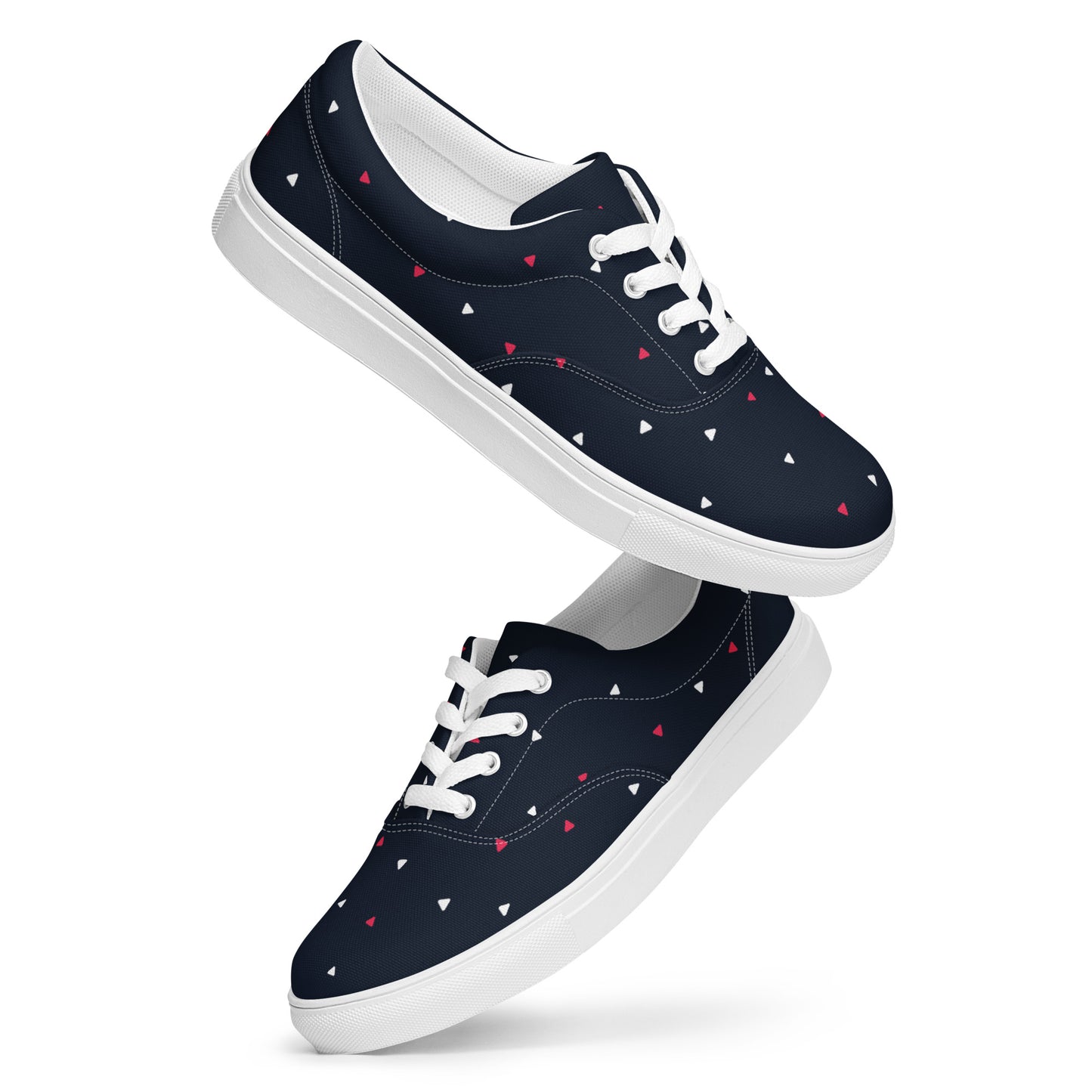 CELEBRATE GOOD TIMES Men’s Lace-Up Canvas Shoes