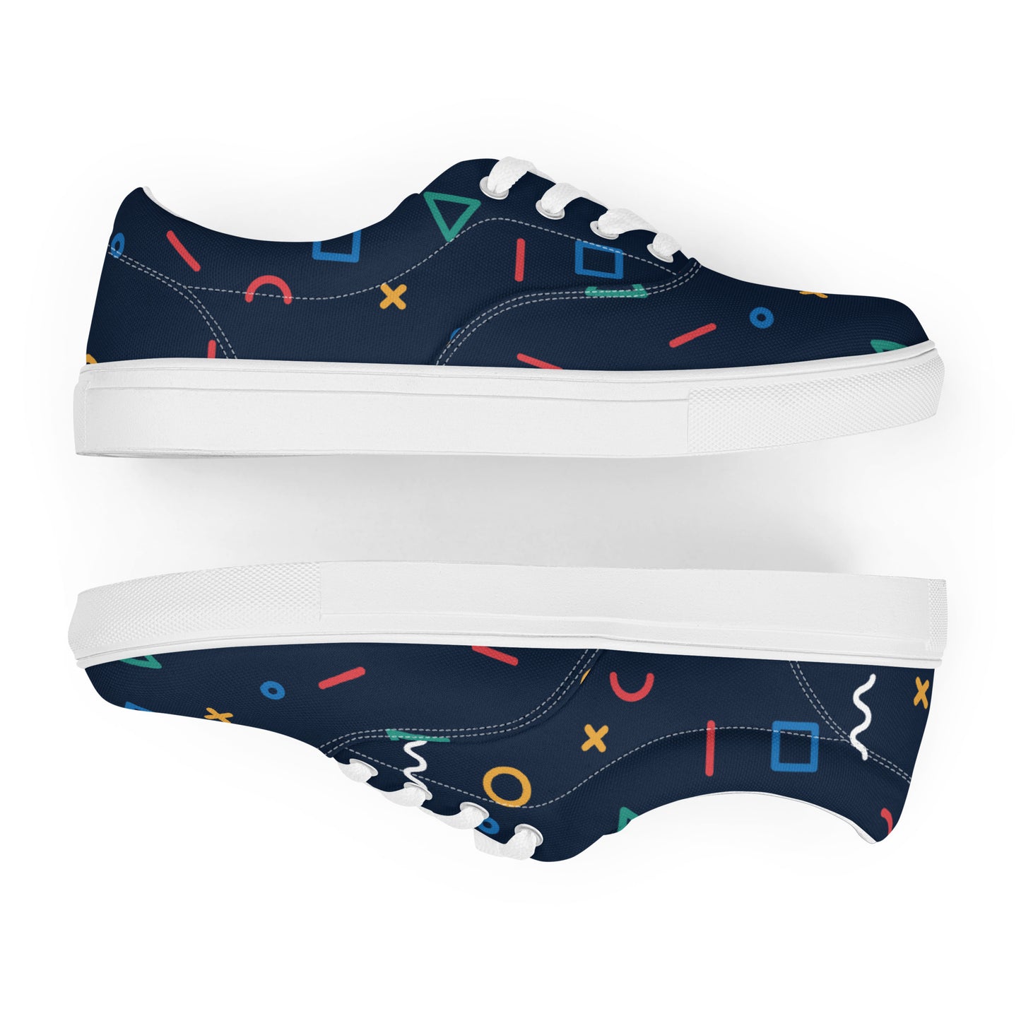 COSMIC Men’s Lace-Up Canvas Shoes