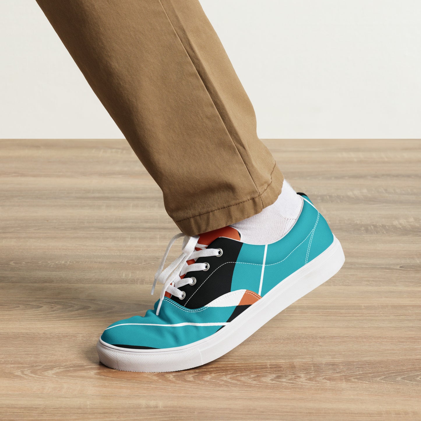 DYNAMIC Men’s Lace-Up Canvas Shoes