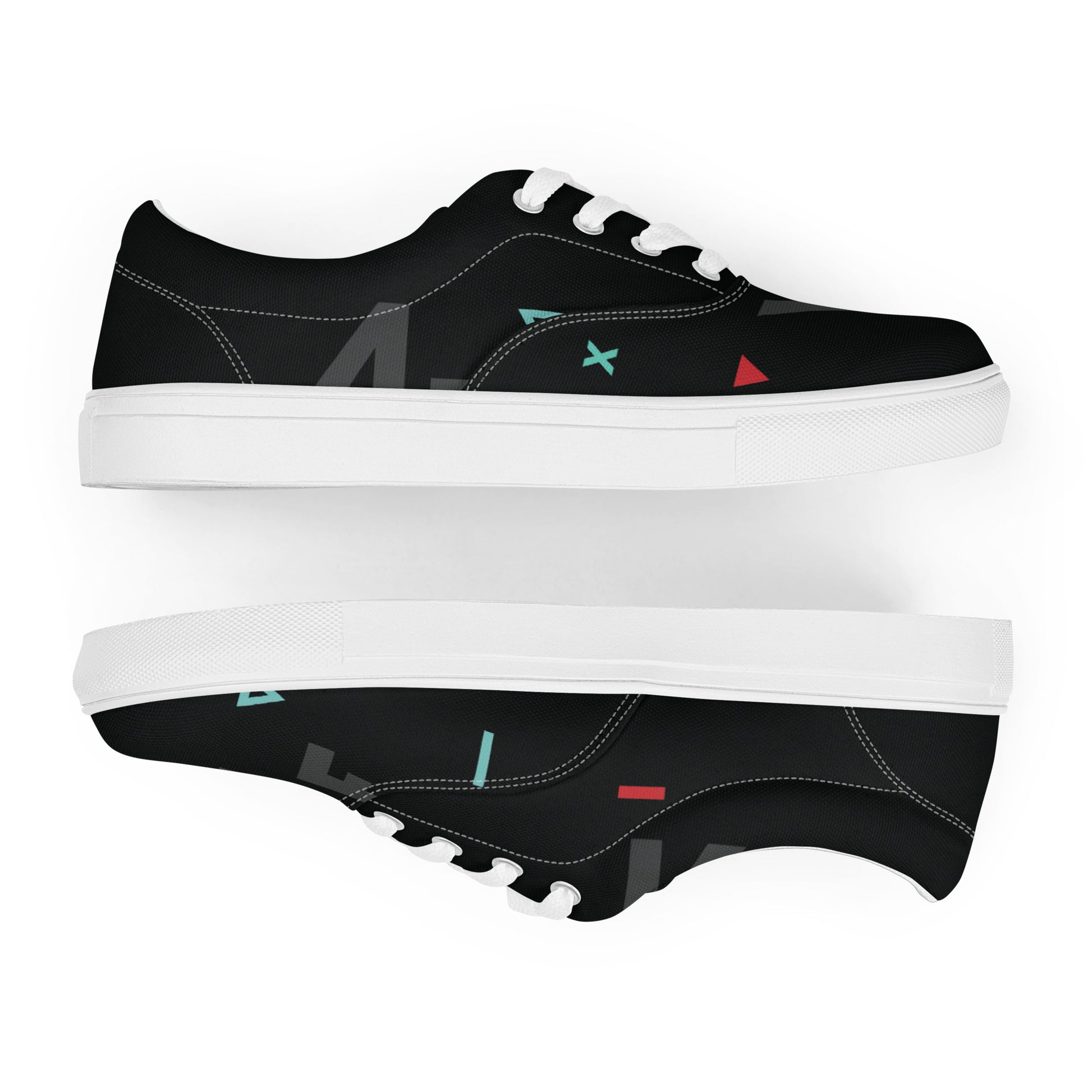 AFRICA IS THE FUTURE Men’s Lace-Up Canvas Shoes - SOULSKY 