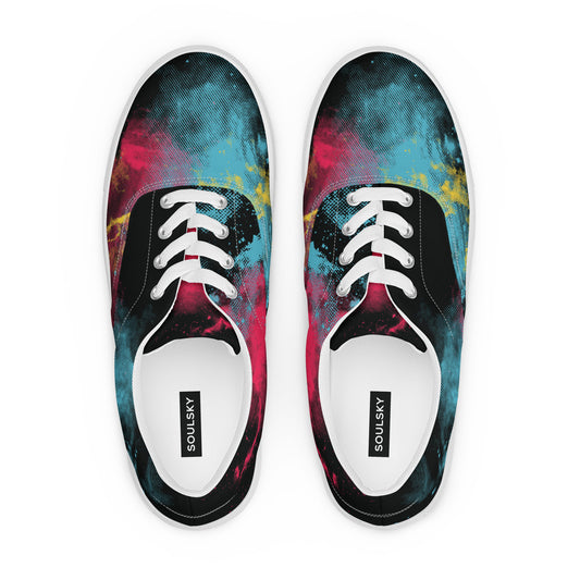 STARBURST Men’s Lace-Up Canvas Shoes