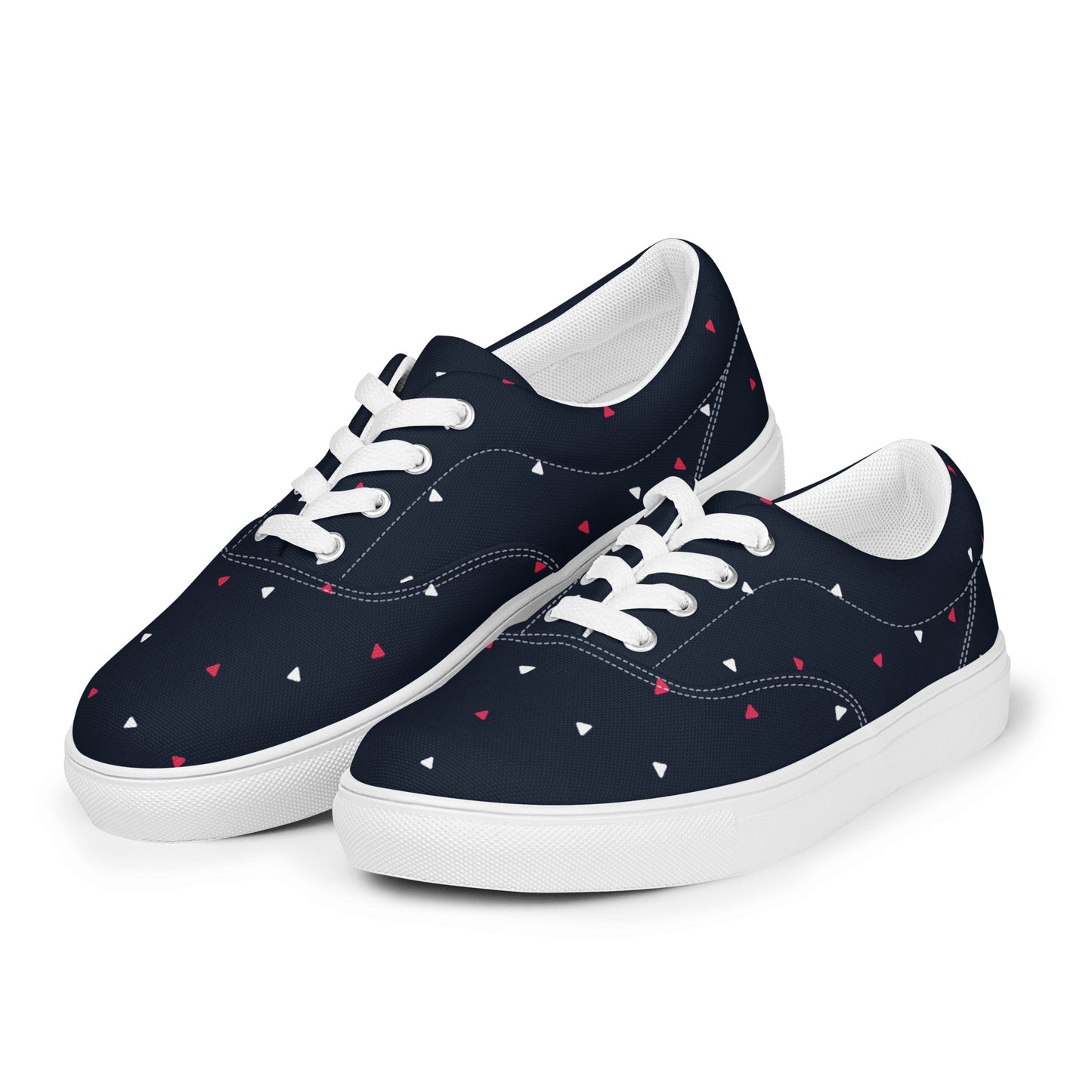 CELEBRATE GOOD TIMES Men’s Lace-Up Canvas Shoes