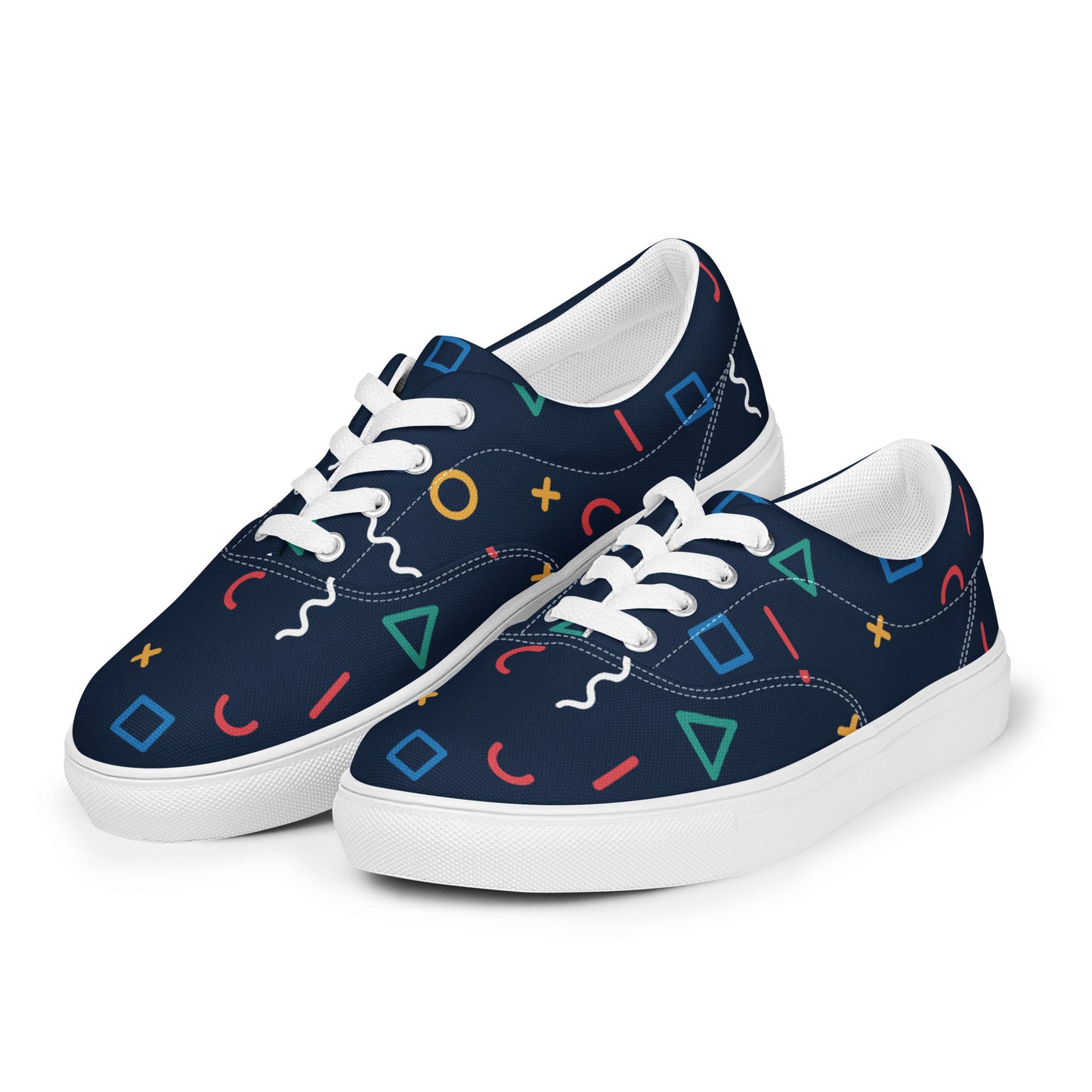 COSMIC Men’s Lace-Up Canvas Shoes