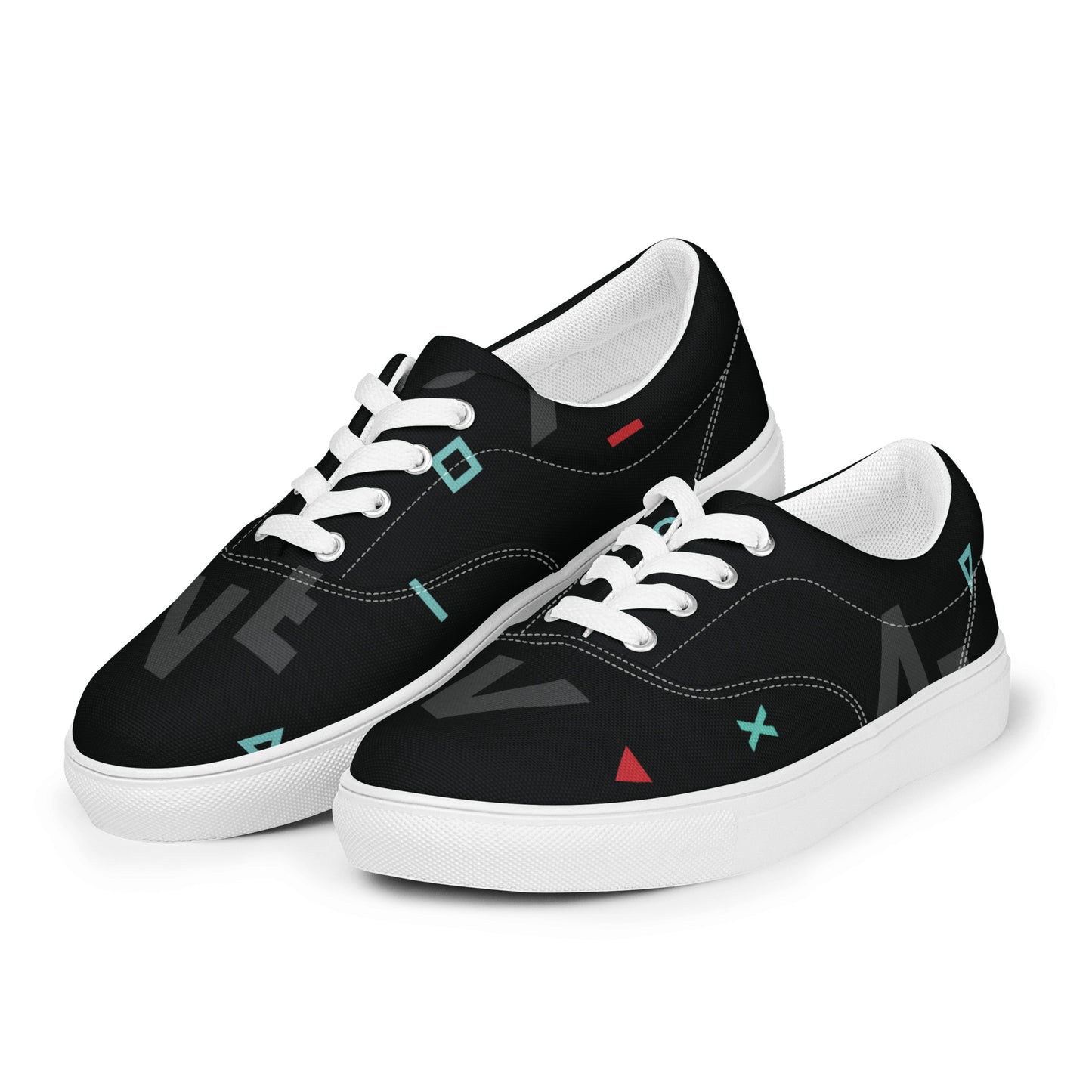 AFRICA IS THE FUTURE Men’s Lace-Up Canvas Shoes - SOULSKY 