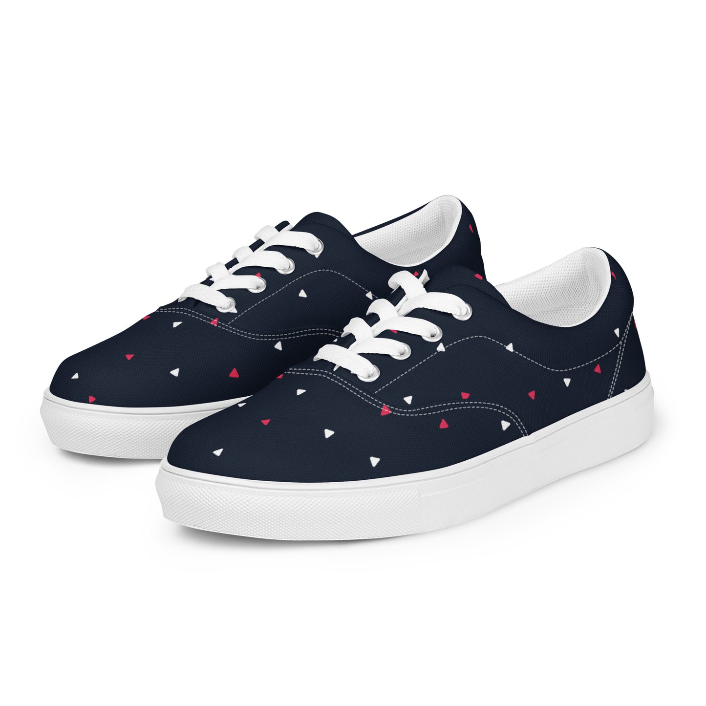 CELEBRATE GOOD TIMES Men’s Lace-Up Canvas Shoes