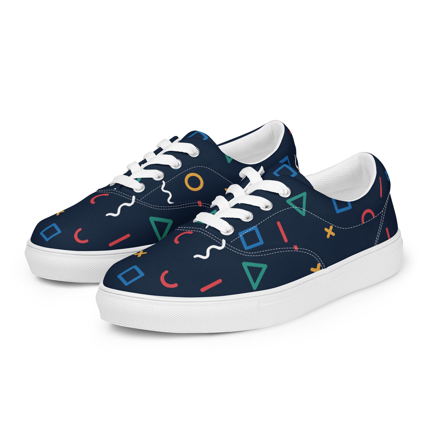 COSMIC Men’s Lace-Up Canvas Shoes