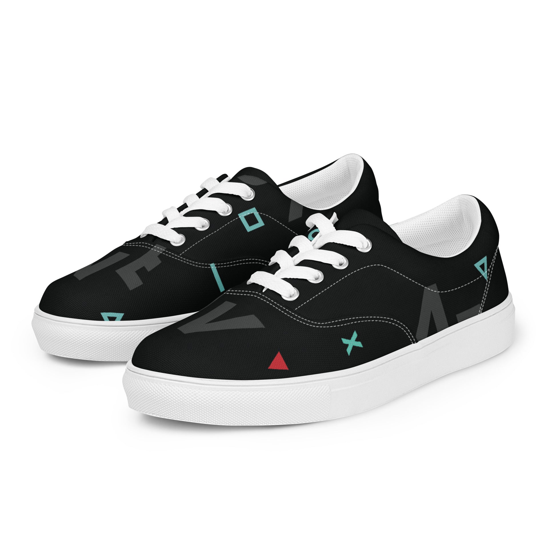 AFRICA IS THE FUTURE Men’s Lace-Up Canvas Shoes - SOULSKY 