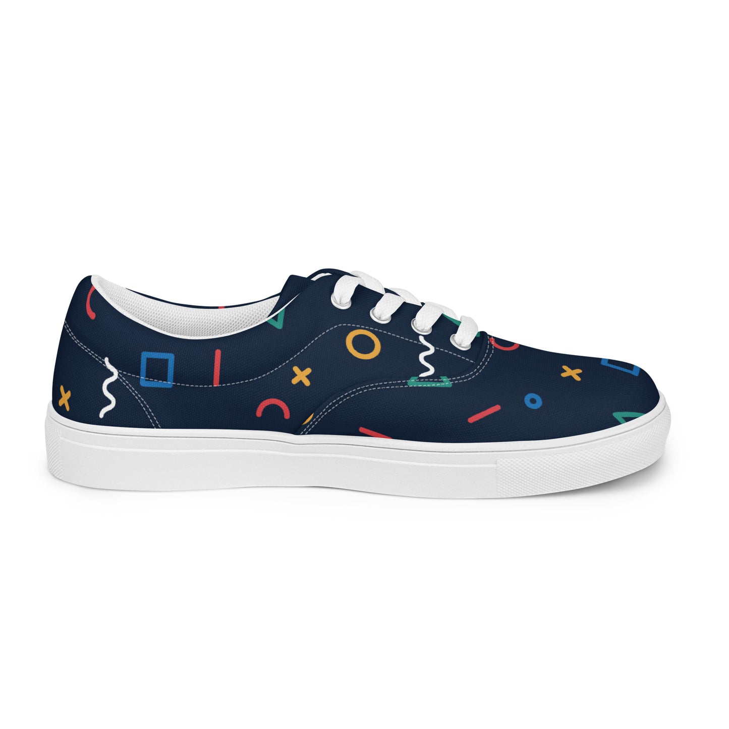 COSMIC Men’s Lace-Up Canvas Shoes