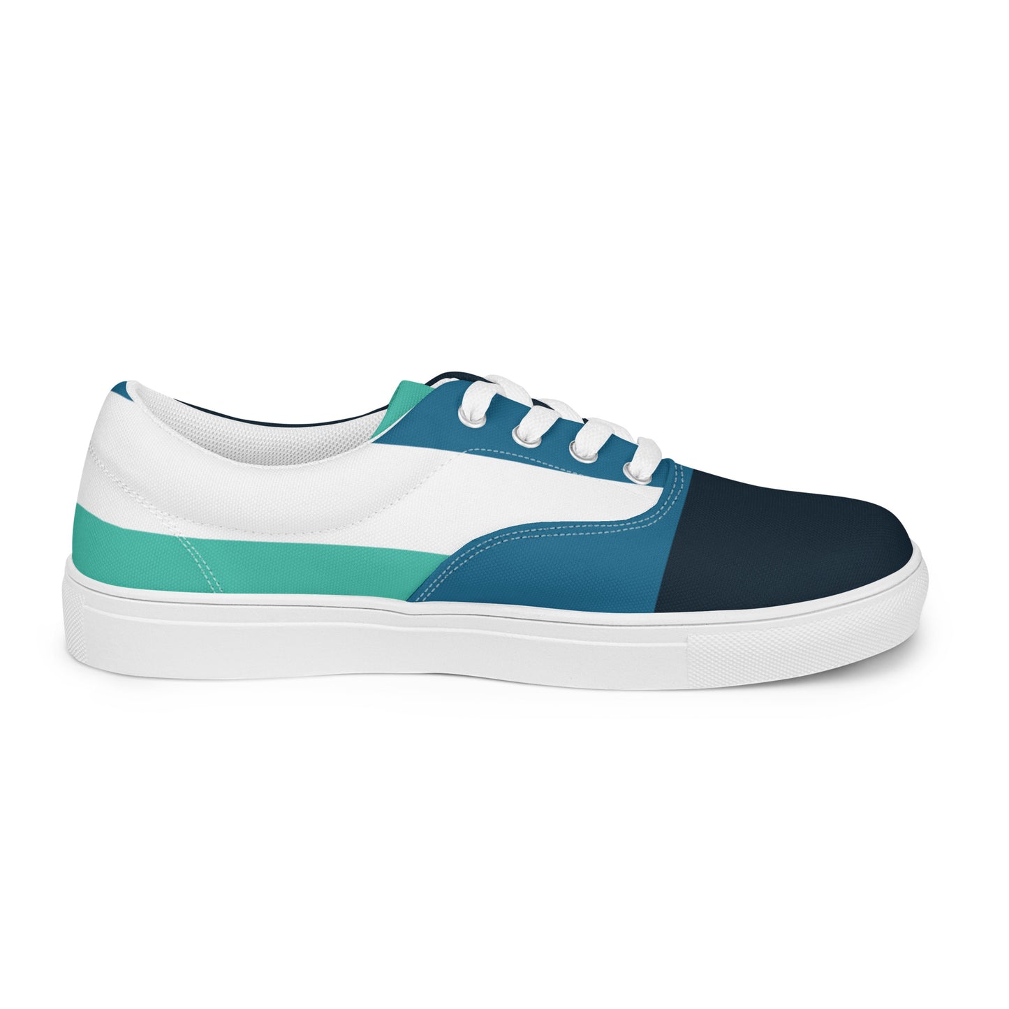 OCEAN DEPTHS Men’s Lace-Up Canvas Shoes