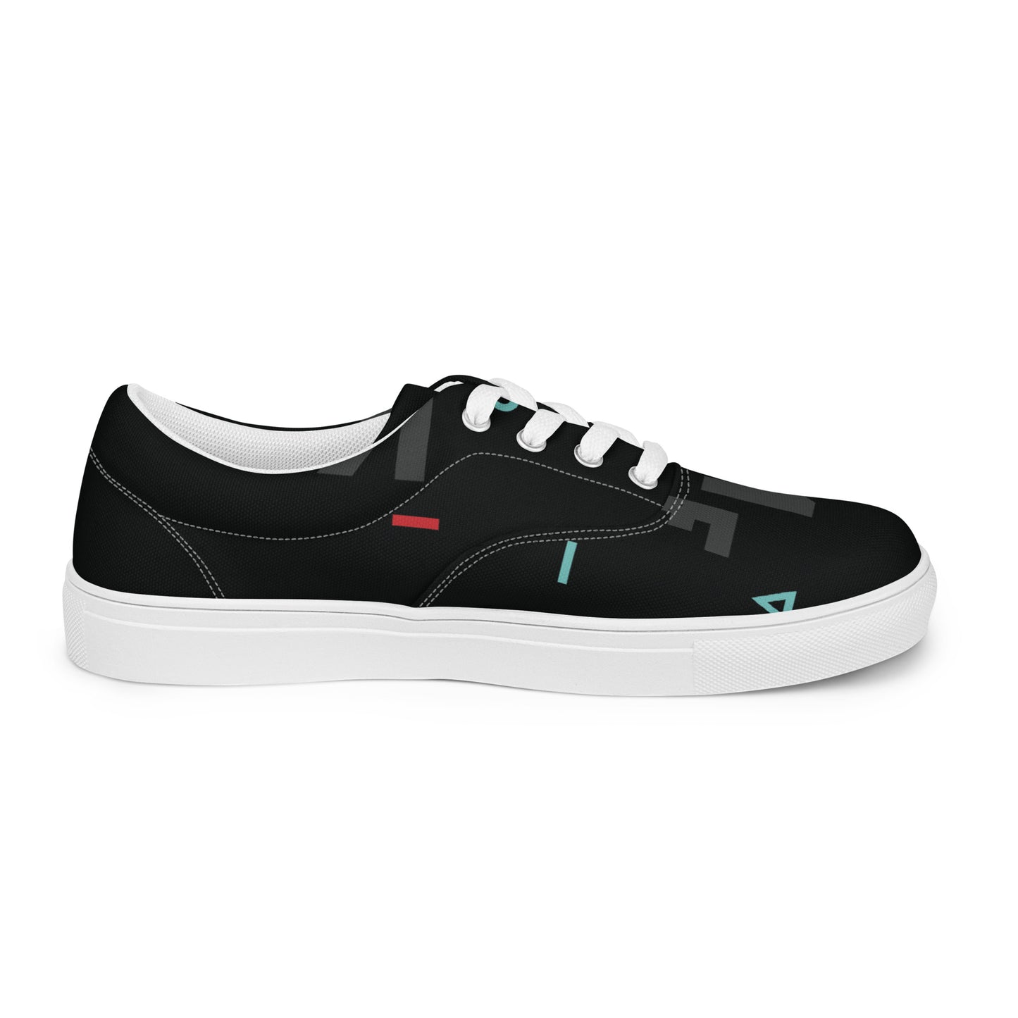 AFRICA IS THE FUTURE Men’s Lace-Up Canvas Shoes - SOULSKY 