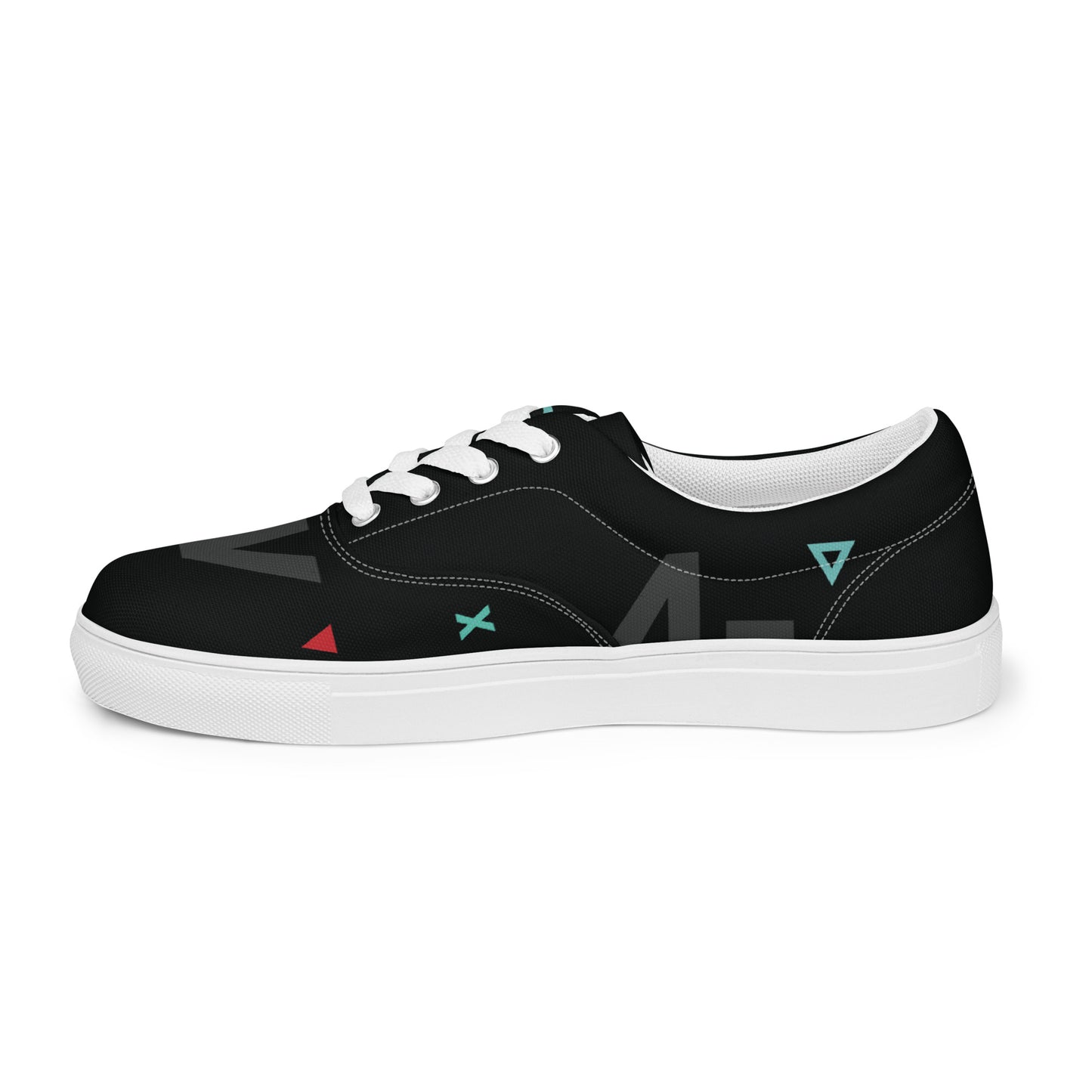 AFRICA IS THE FUTURE Men’s Lace-Up Canvas Shoes - SOULSKY 