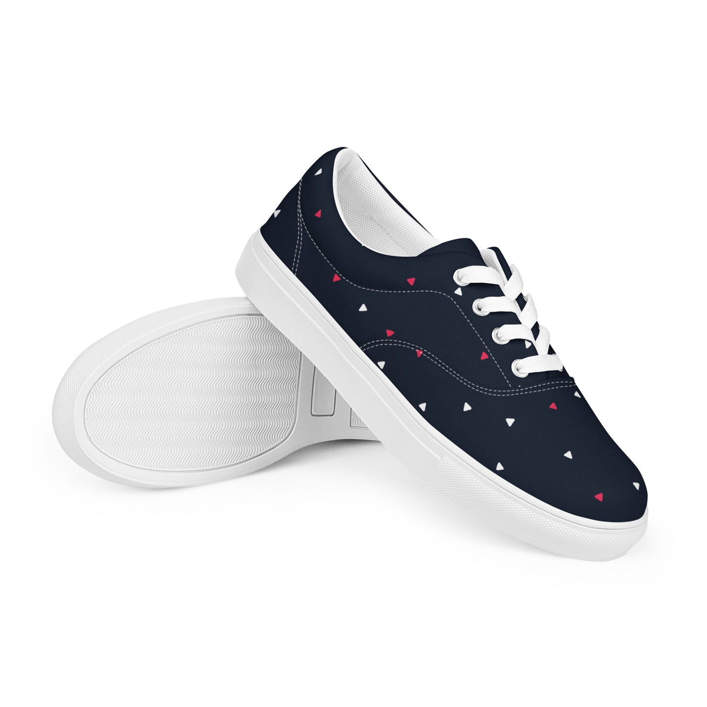 CELEBRATE GOOD TIMES Men’s Lace-Up Canvas Shoes