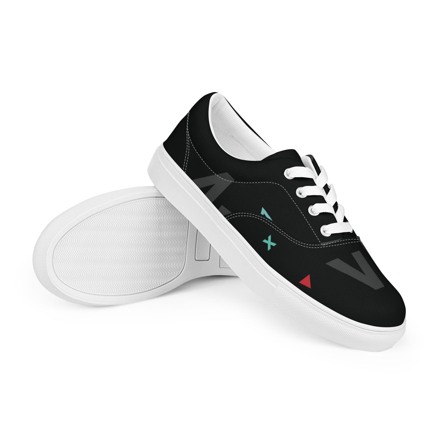 AFRICA IS THE FUTURE Men’s Lace-Up Canvas Shoes - SOULSKY 