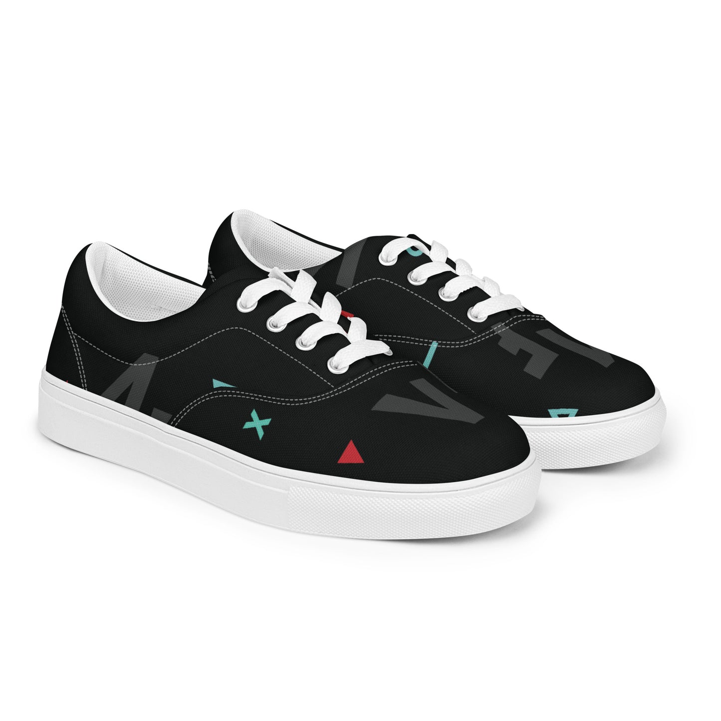 AFRICA IS THE FUTURE Men’s Lace-Up Canvas Shoes - SOULSKY 