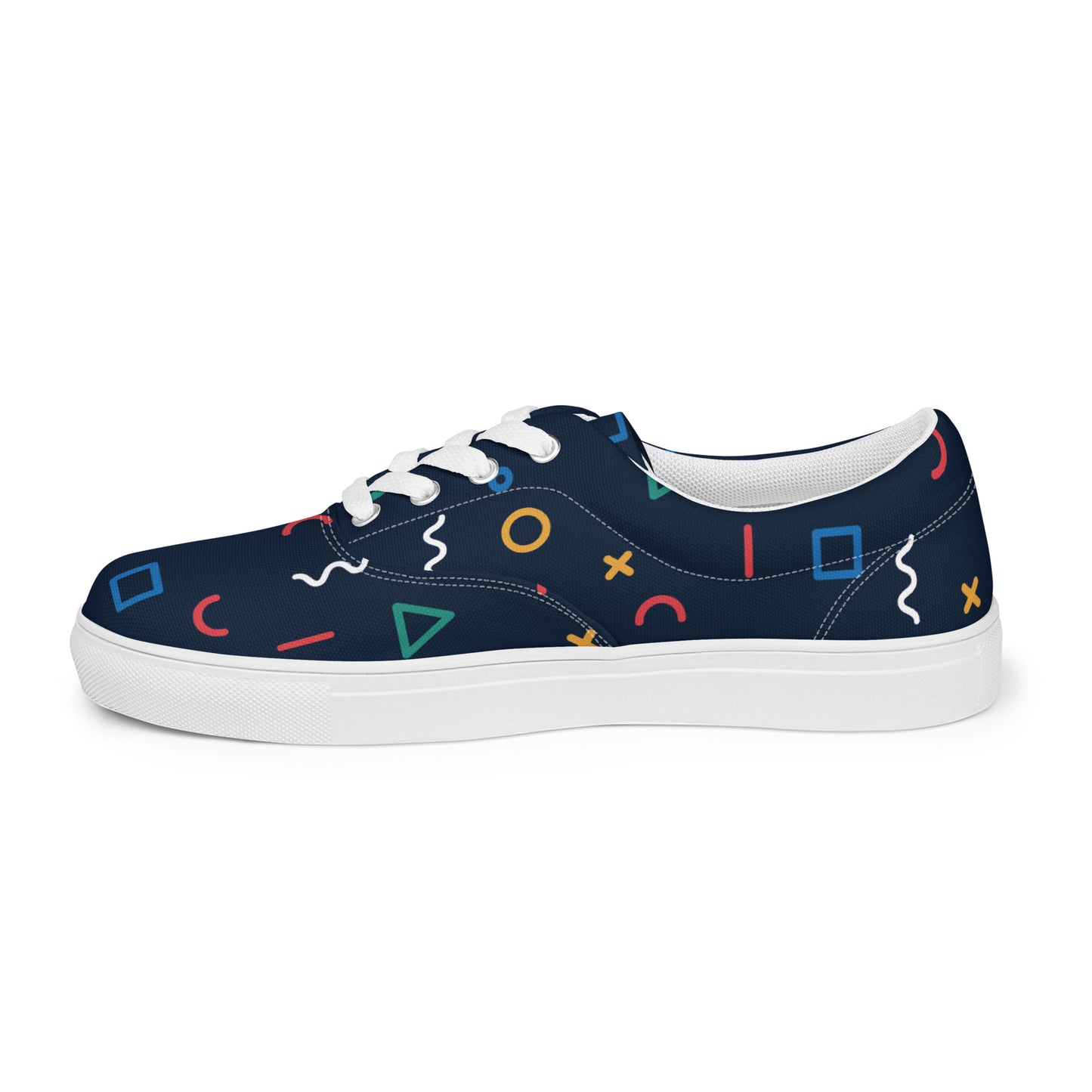 COSMIC Men’s Lace-Up Canvas Shoes