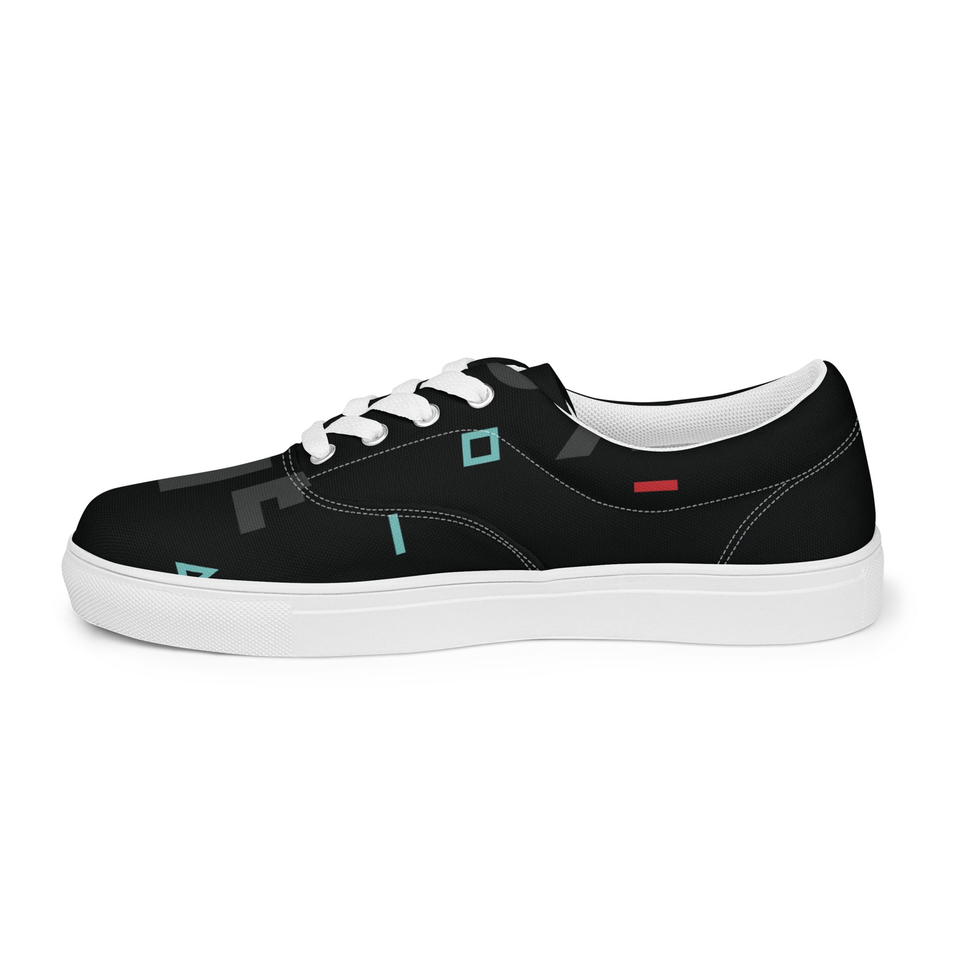 AFRICA IS THE FUTURE Men’s Lace-Up Canvas Shoes - SOULSKY 