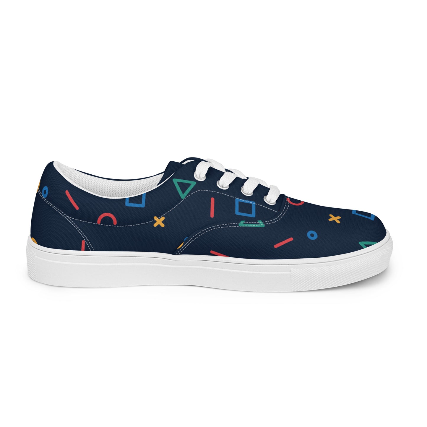 COSMIC Men’s Lace-Up Canvas Shoes