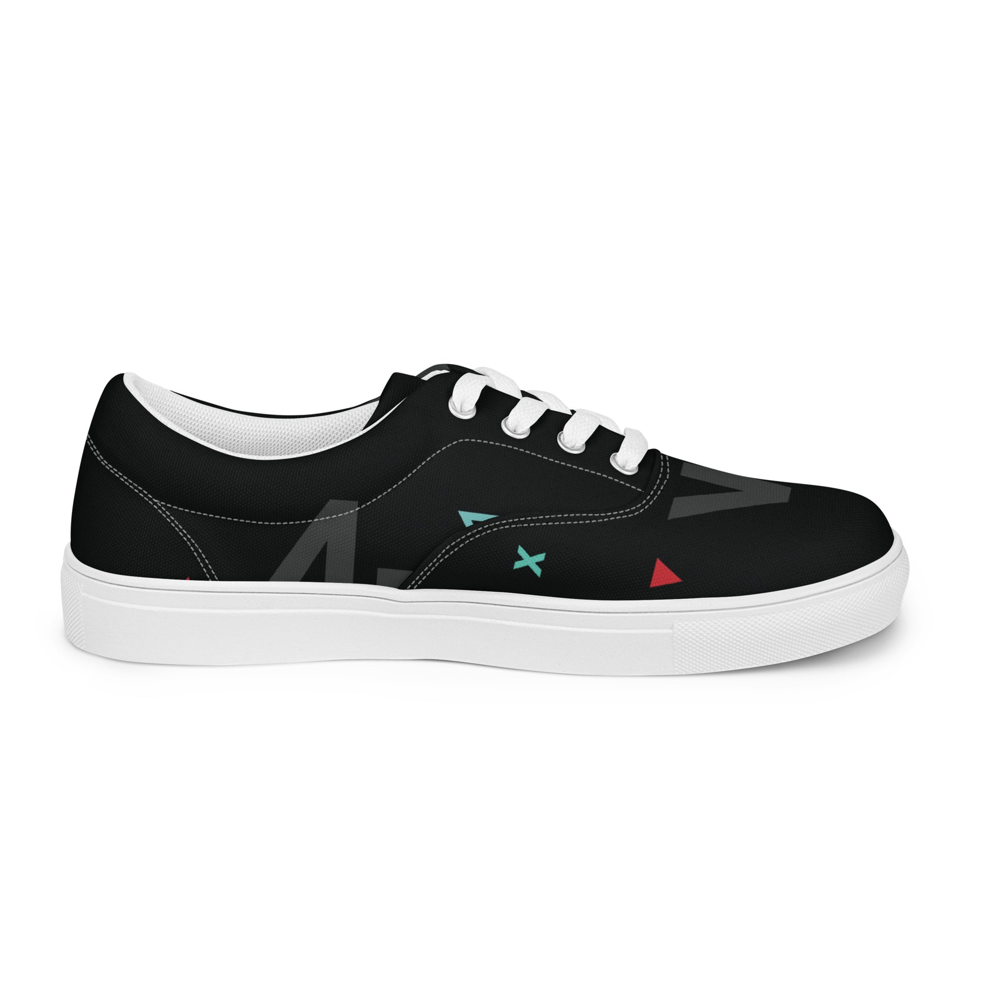 AFRICA IS THE FUTURE Men’s Lace-Up Canvas Shoes - SOULSKY 