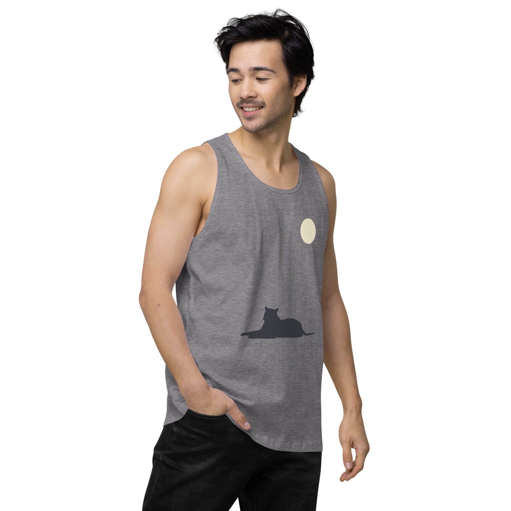 ENJOY THE SILENCE Premium Tank Top - SOULSKY 