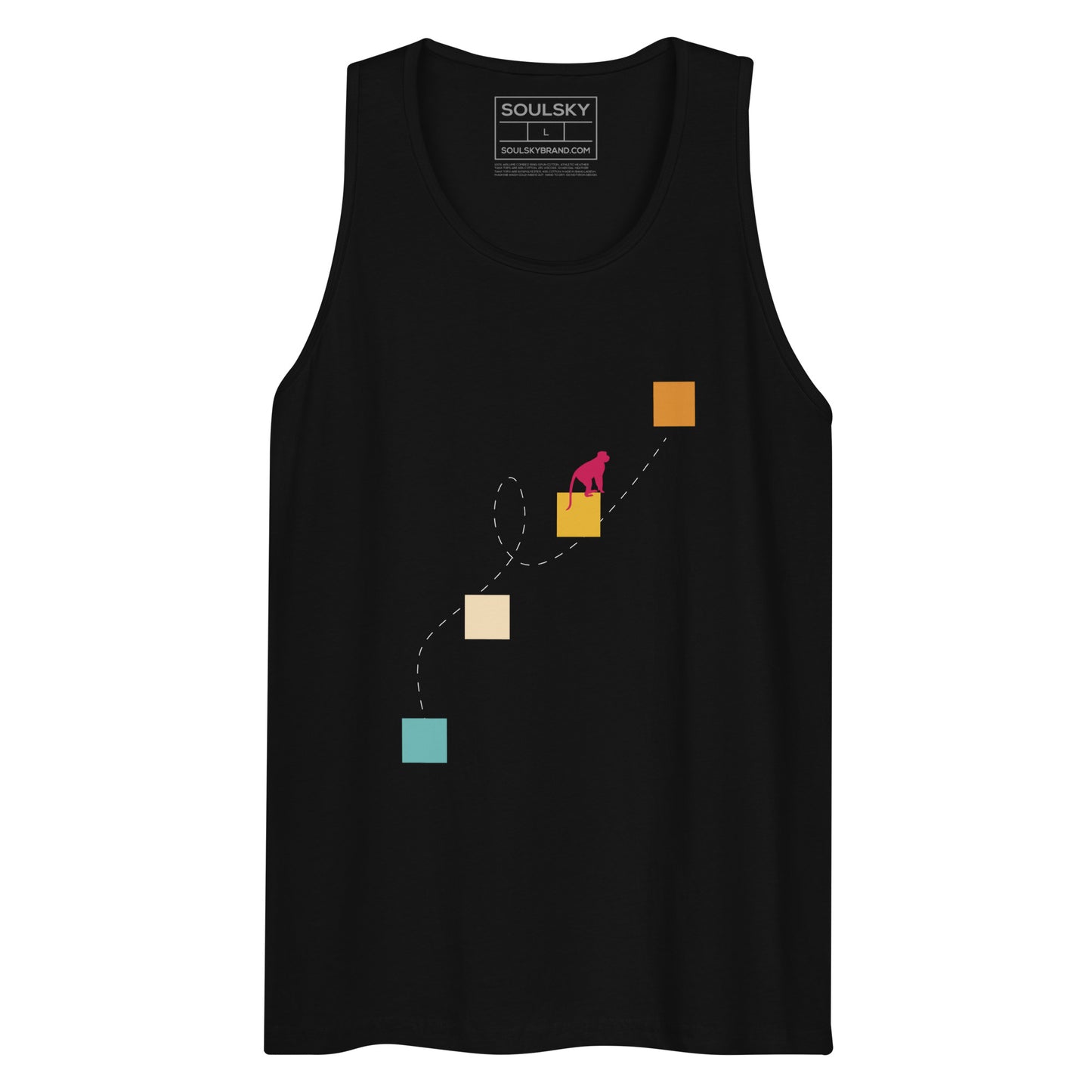 NEVER GIVE UP Premium Tank Top