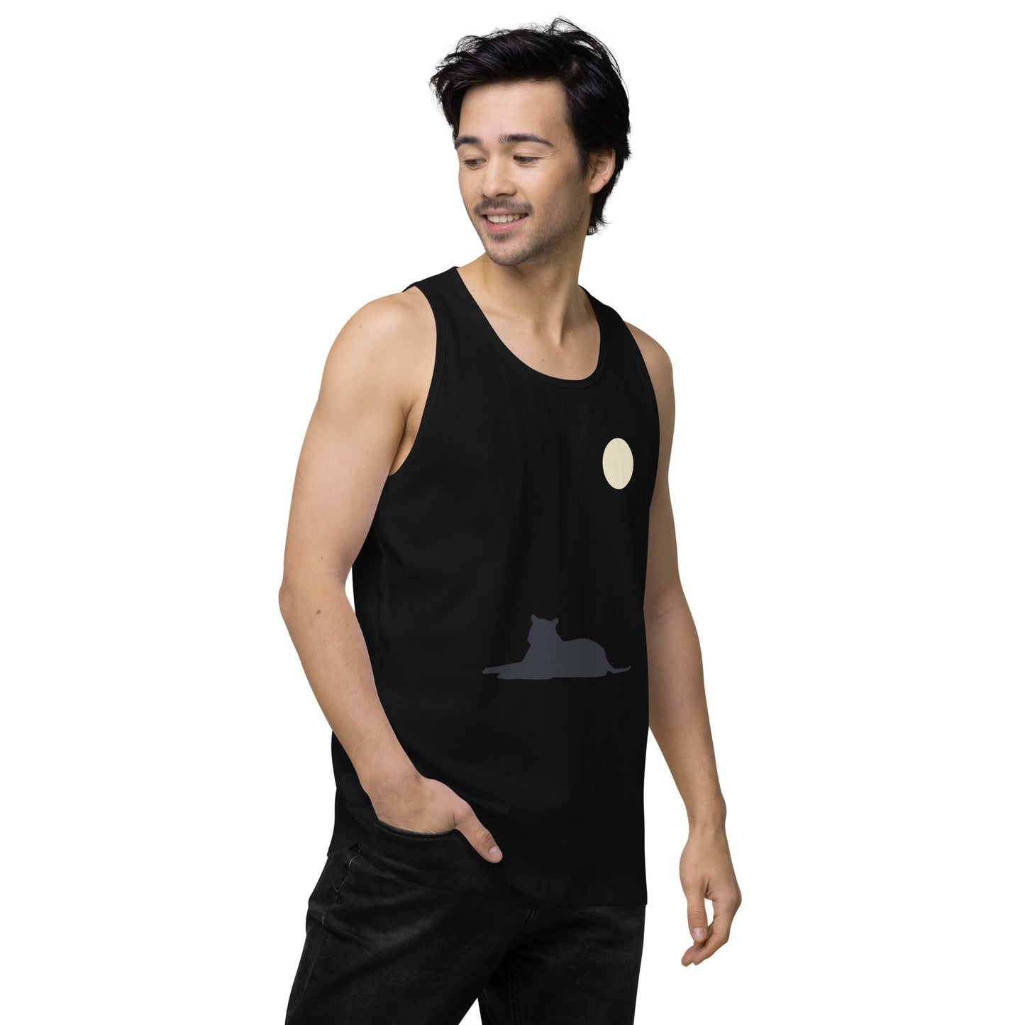 ENJOY THE SILENCE Premium Tank Top - SOULSKY 