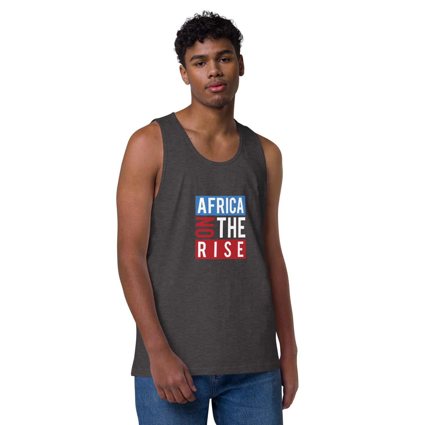 AFRICA ON THE RISE Premium Tank Top