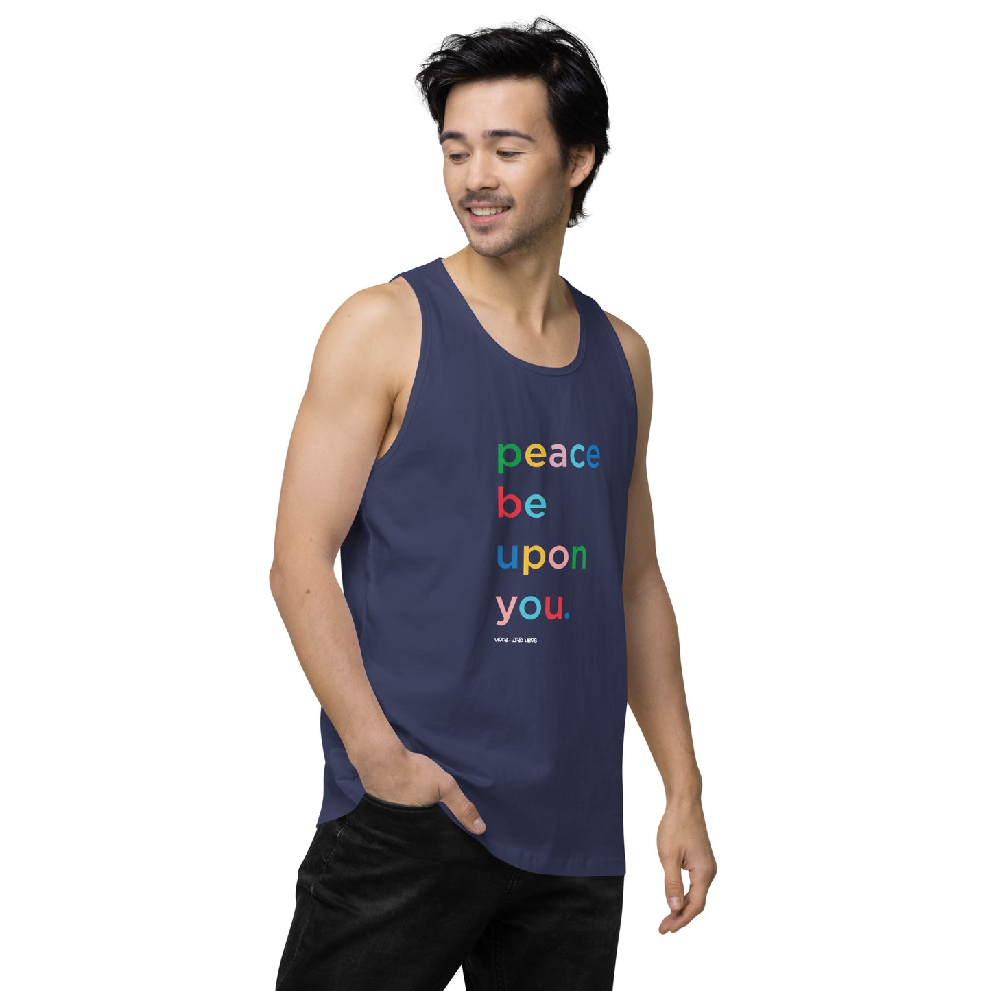 PEACE BE UPON YOU Premium Tank Top