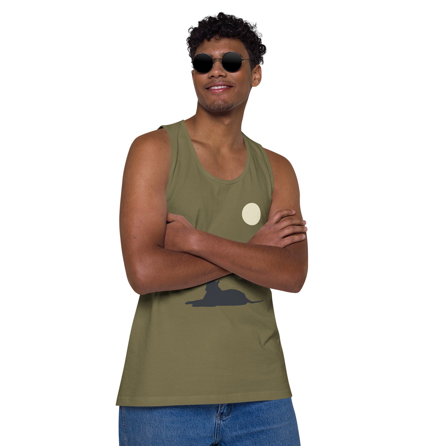 ENJOY THE SILENCE Premium Tank Top - SOULSKY 
