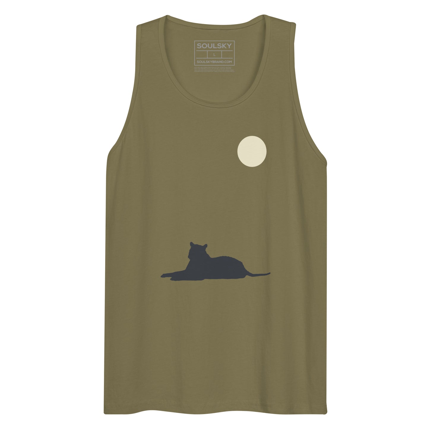 ENJOY THE SILENCE Premium Tank Top - SOULSKY 