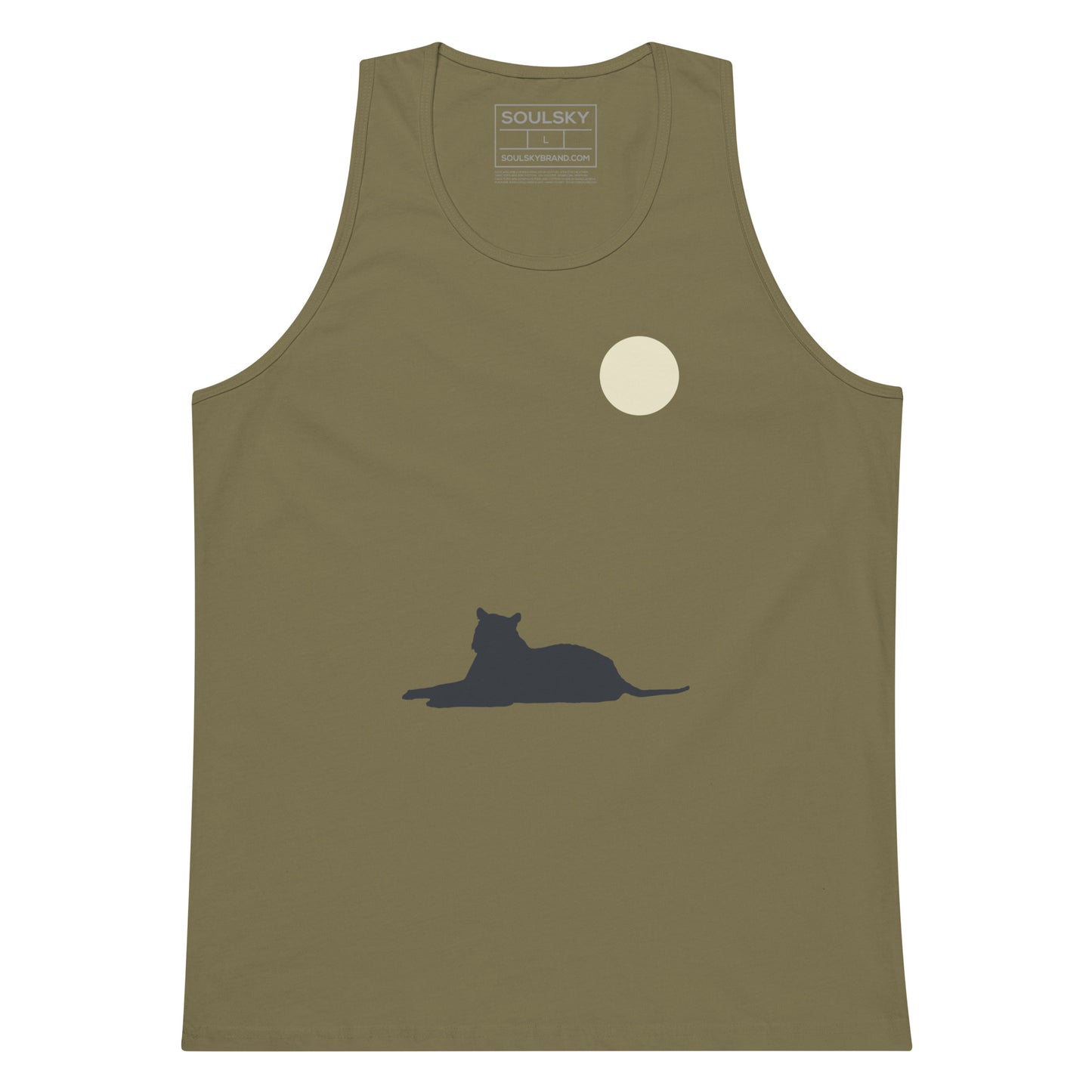 ENJOY THE SILENCE Premium Tank Top - SOULSKY 