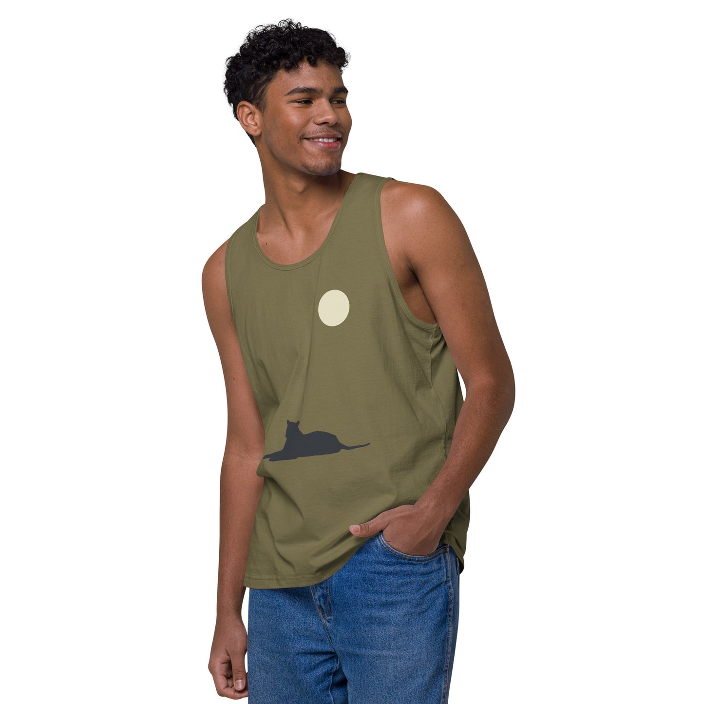 ENJOY THE SILENCE Premium Tank Top - SOULSKY 