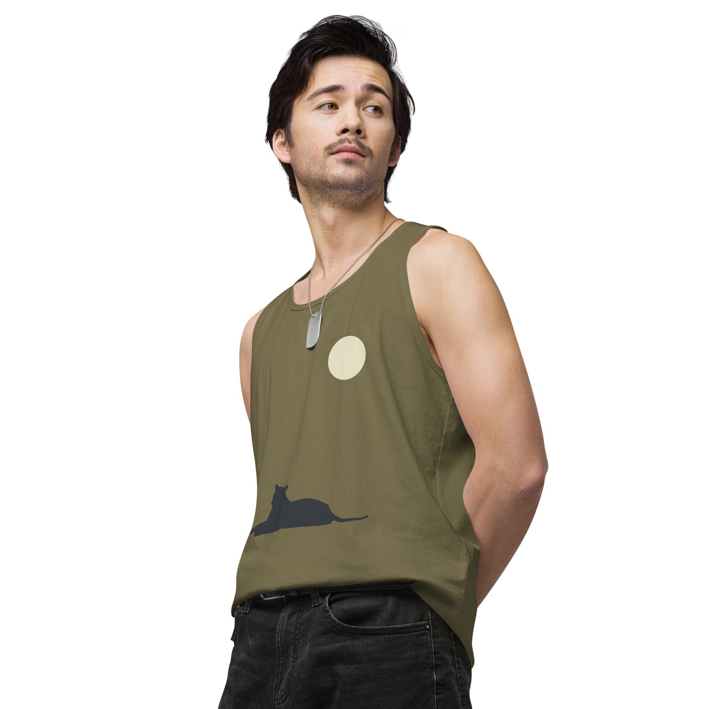 ENJOY THE SILENCE Premium Tank Top - SOULSKY 