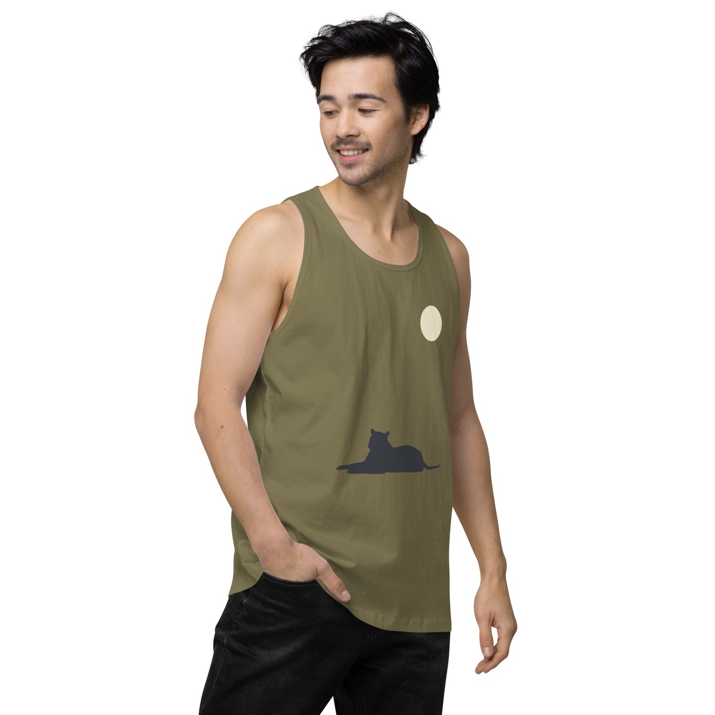 ENJOY THE SILENCE Premium Tank Top - SOULSKY 