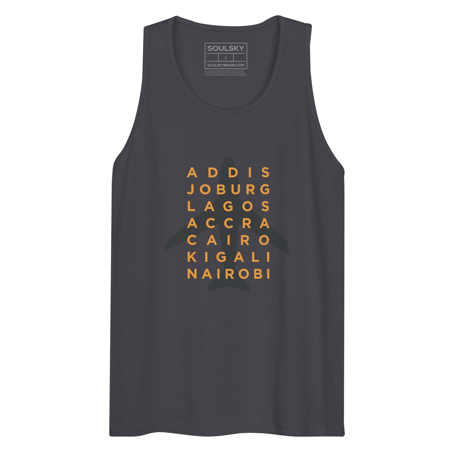 AFRICAN CITIES Premium Tank Top