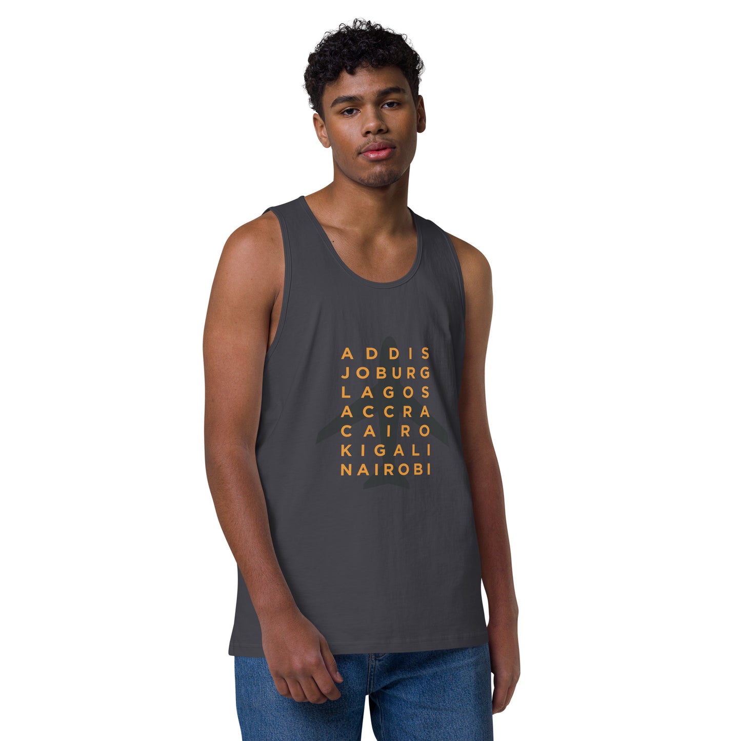 AFRICAN CITIES Premium Tank Top