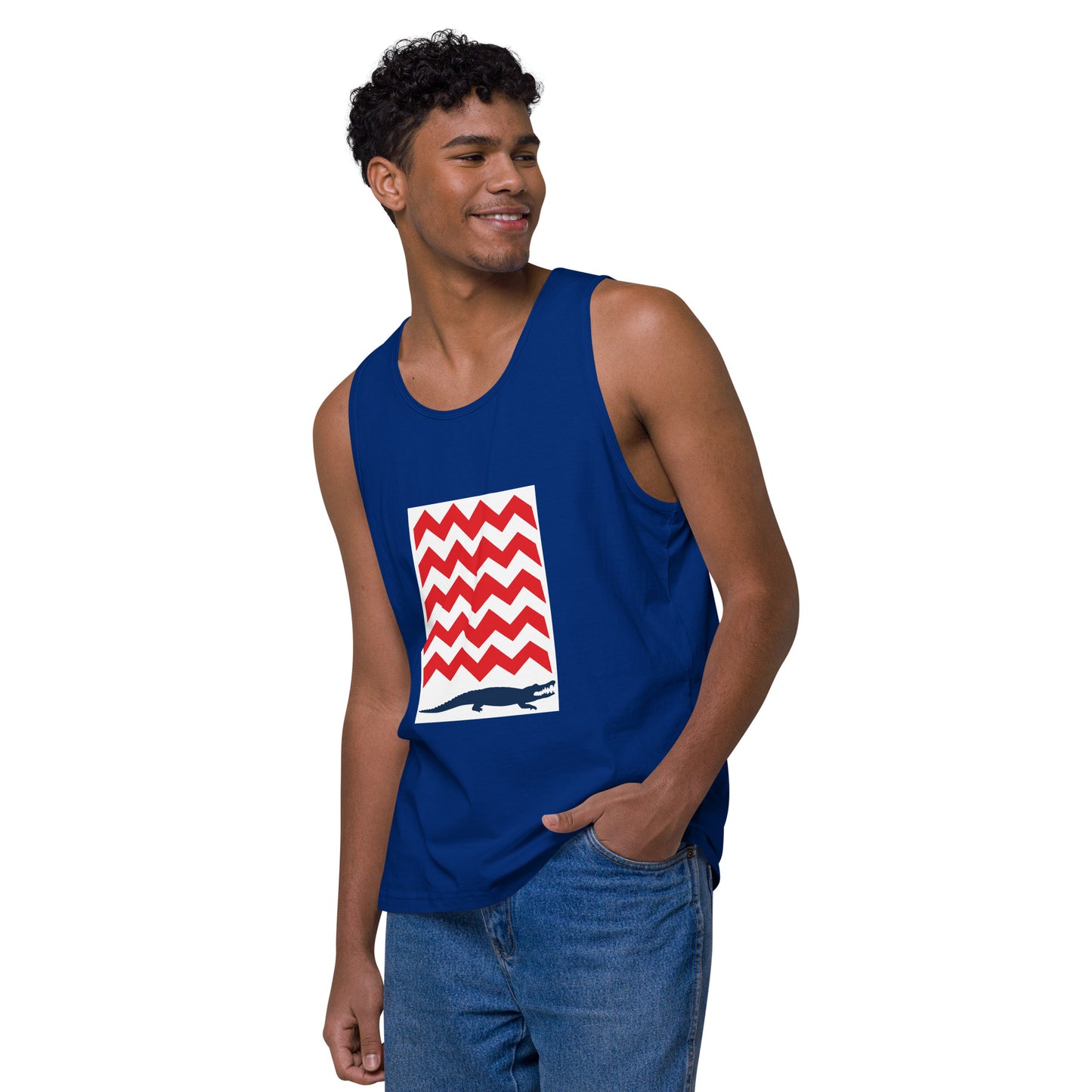 BE PATIENT Premium Tank Top (Dark Colors)