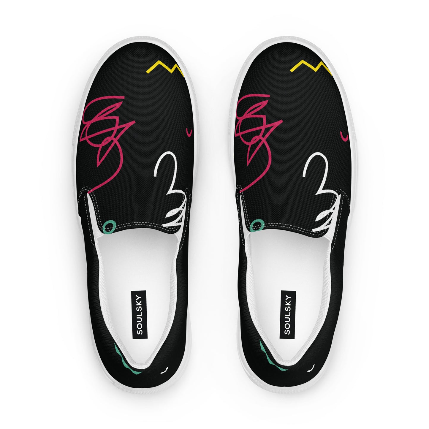 GIFTED Men’s Slip-On Canvas Shoes - SOULSKY 