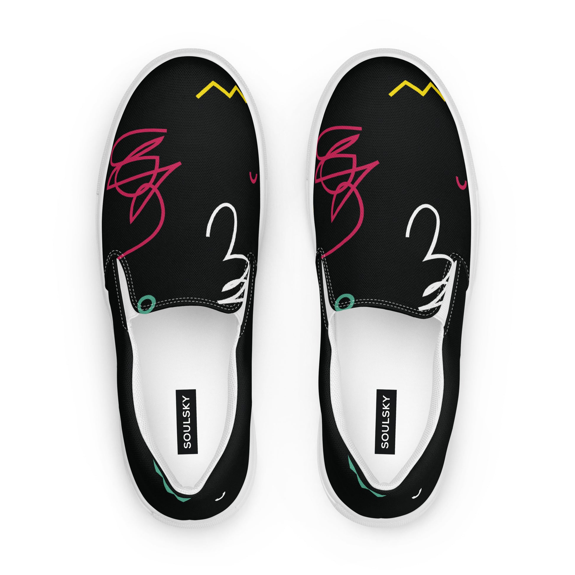 GIFTED Men’s Slip-On Canvas Shoes - SOULSKY 