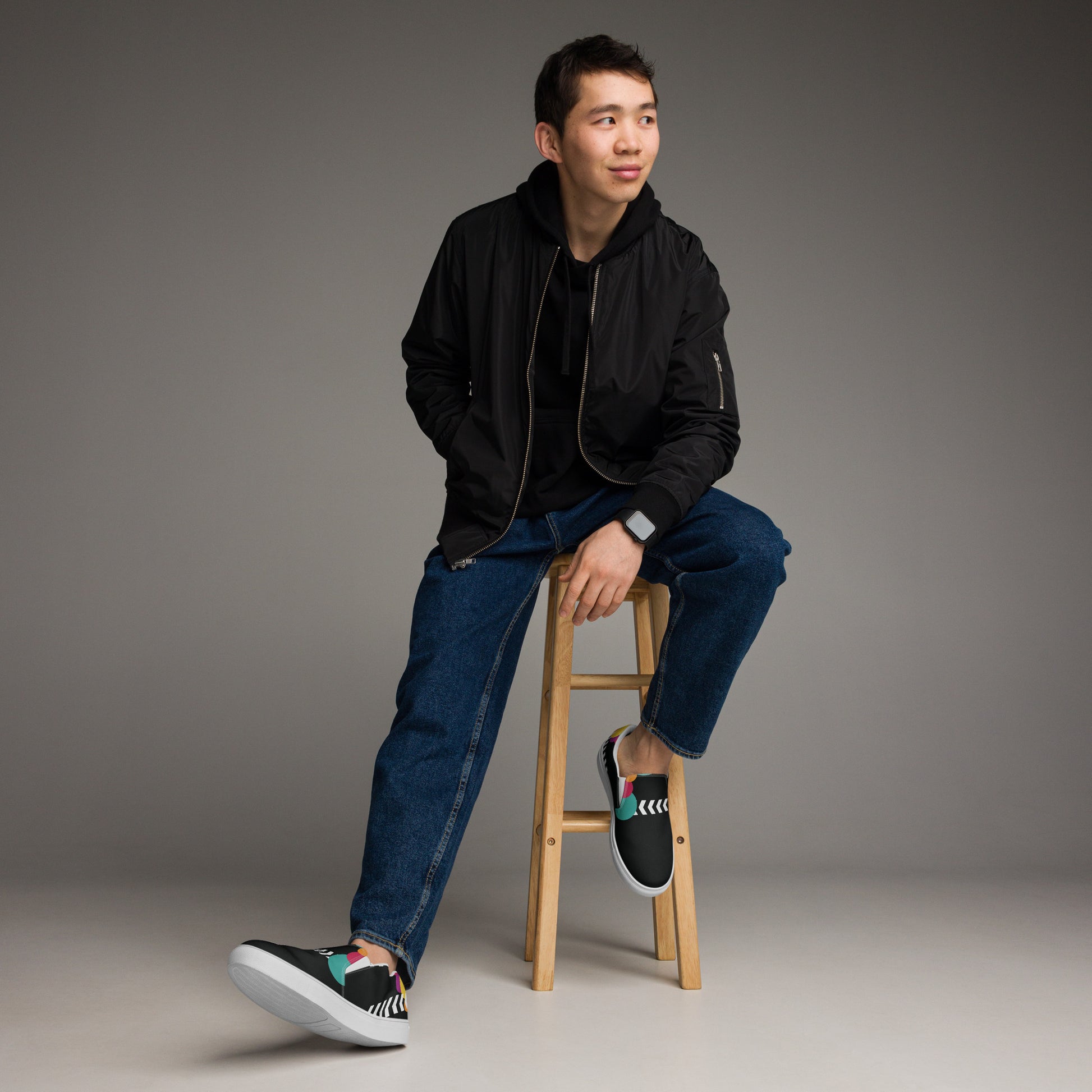 TRAVELLER Men’s Slip-On Canvas Shoes - SOULSKY 