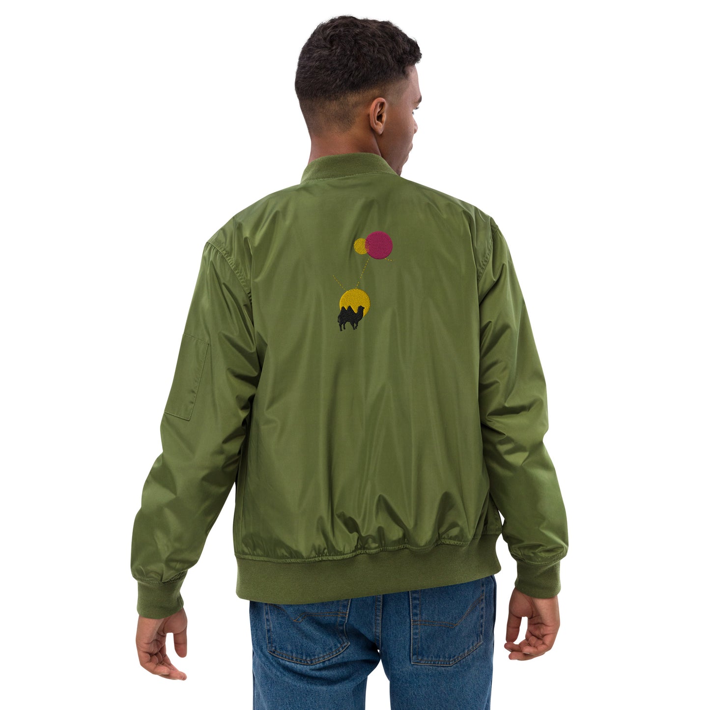 FOLLOW YOUR HEART Premium Bomber Jacket